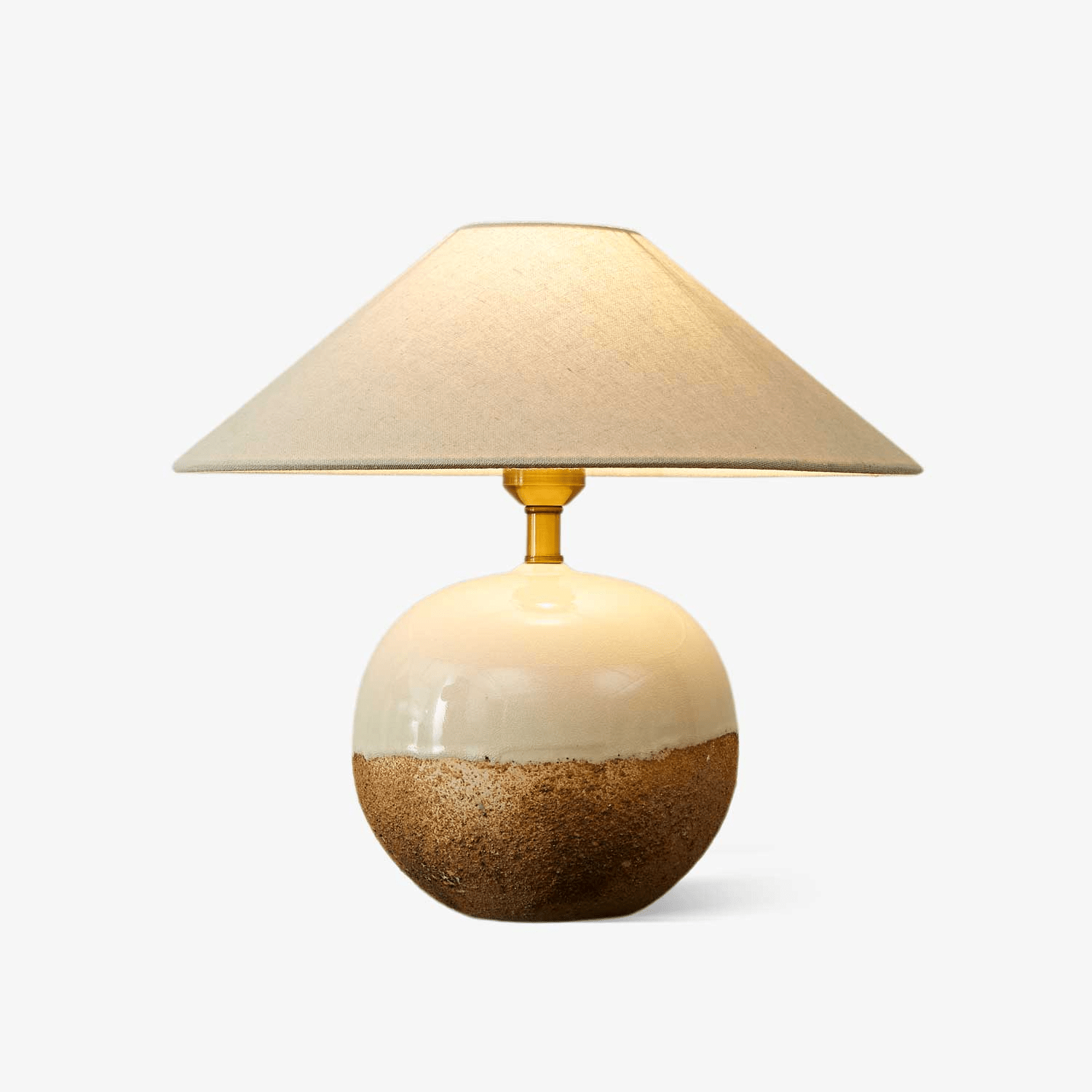 Alba Terra Modern Table Lamp - Stylish LED Nightstand Light for Bedroom, Living Room & Office - Energy Efficient & Adjustable Brightness