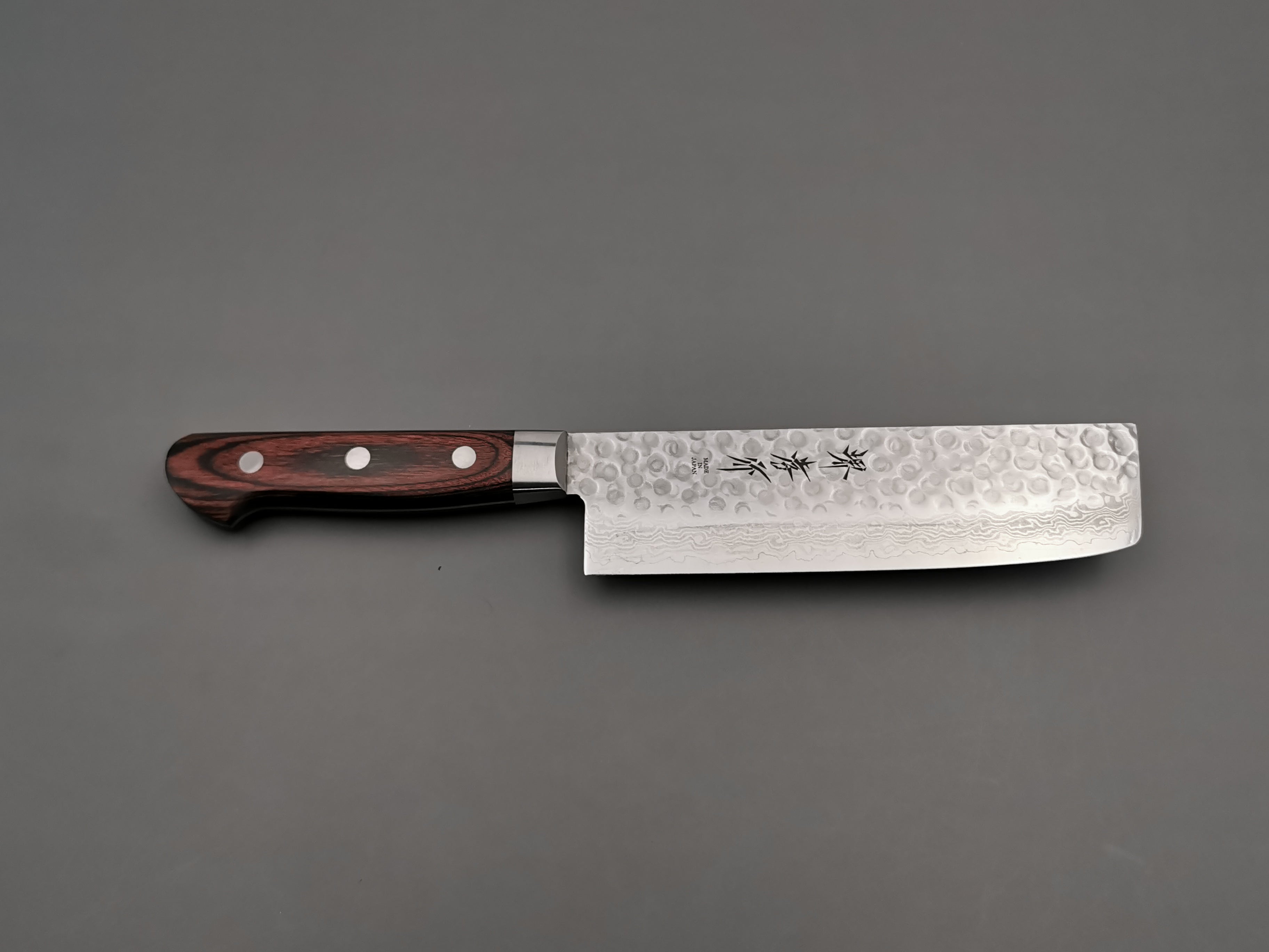 Premium Sakai Takayuki Moonlit Waves Nakiri Knife - 6.5