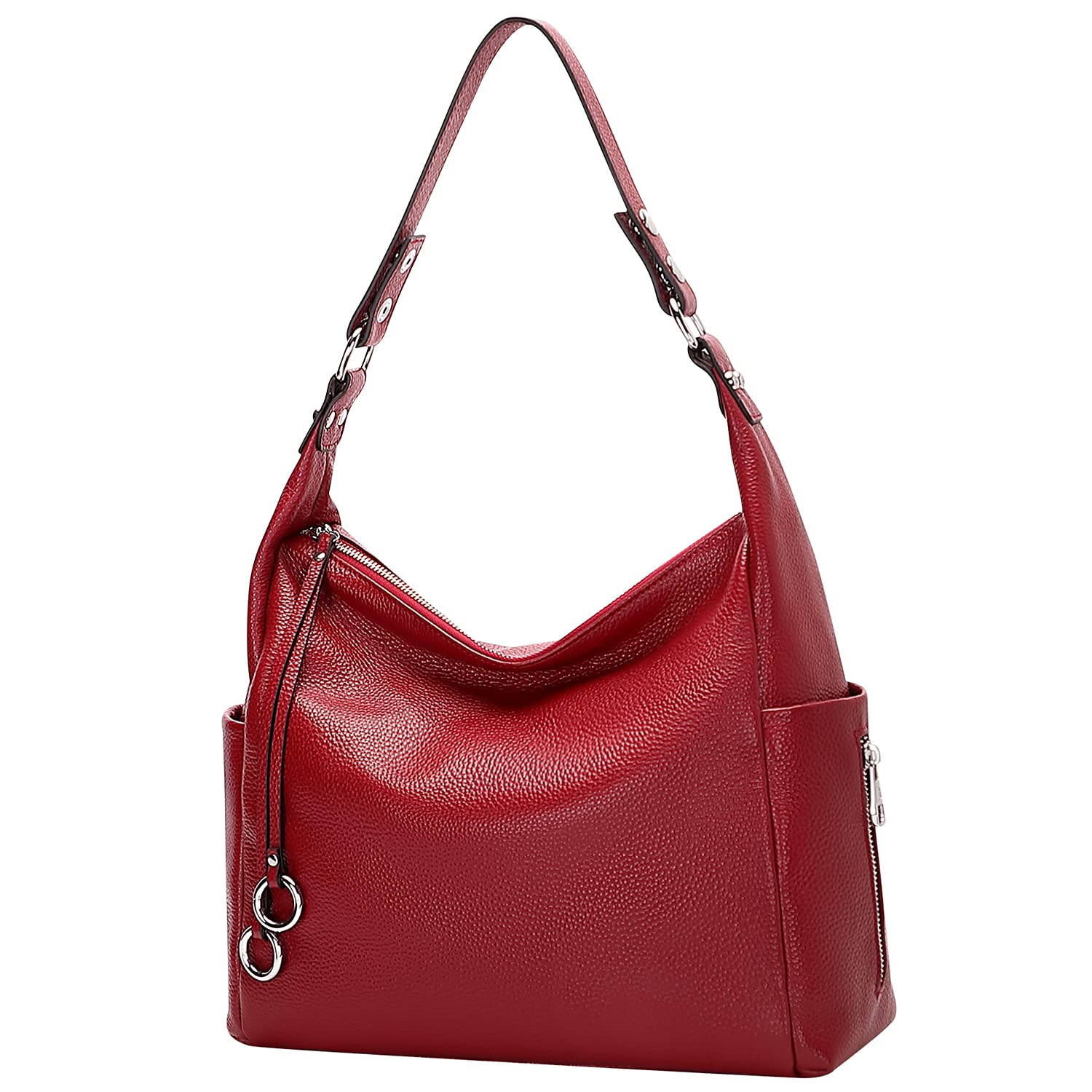Genuine Leather Hobo Handbag for Women - Crossbody Shoulder Purse for Daily Use