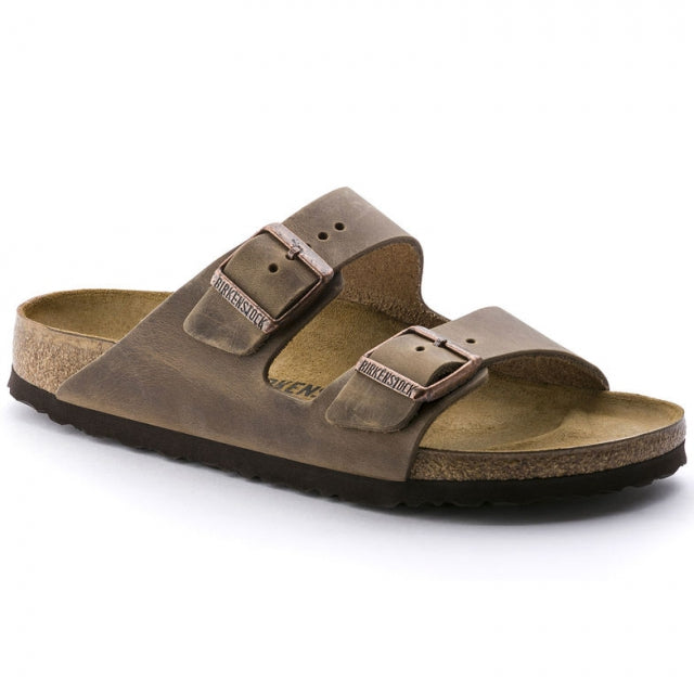 Arizona Soft Footbed Oiled Leather Sandals - Narrow Fit for Women | Comfortable & Durable | Perfect for Beach, Travel & Casual Wear