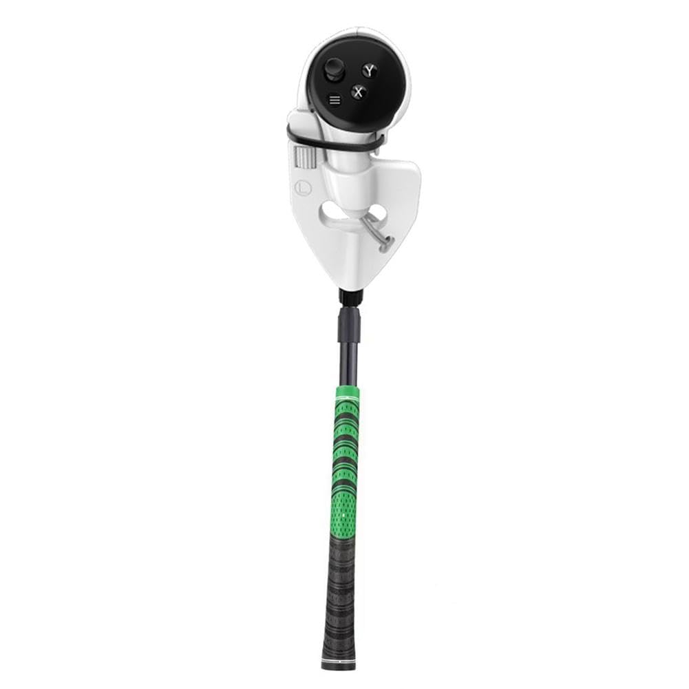 Meta Quest 3/Pro VR Golf Club Handle Attachment - Realistic Grip Controller Accessory for Golf+, Golf5 eClub | Enhance Your VR Golf Experience | Perfect for Home Practice & Virtual Golf Tournaments