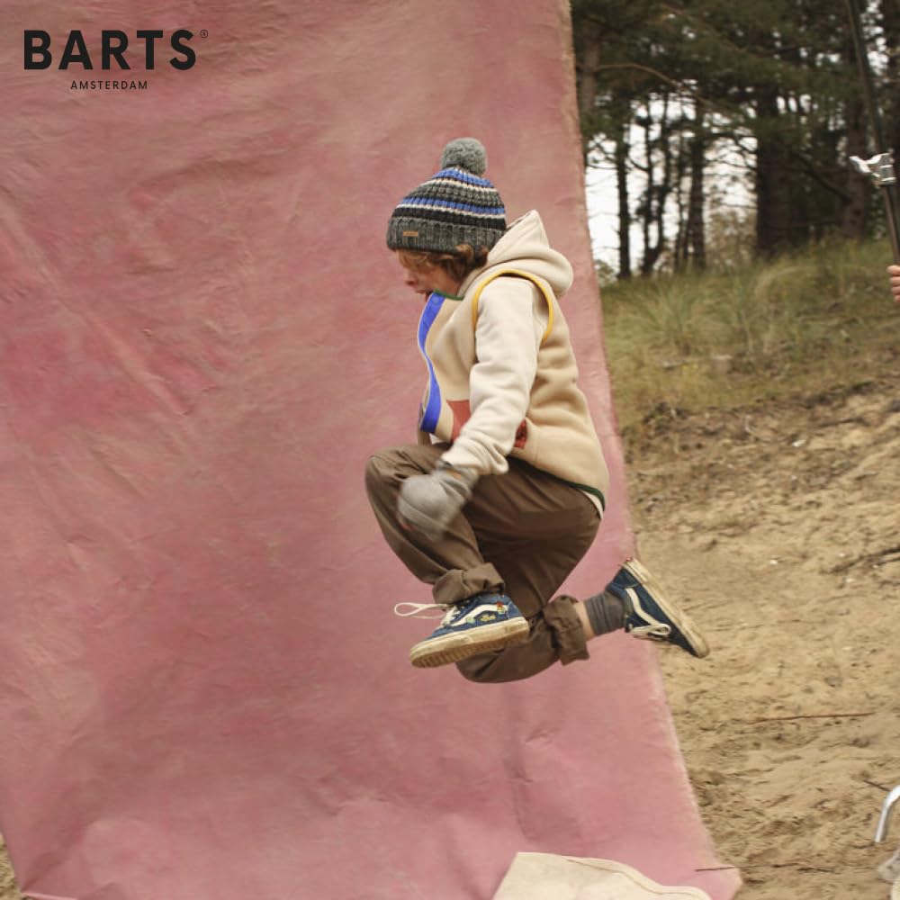 B-Arts Barts Wilhelm Kids Beanie - Warm Winter Hat for Boys & Girls - Soft Knit Skull Cap for Cold Weather - Perfect for Outdoor Play, School & Snow Activities
