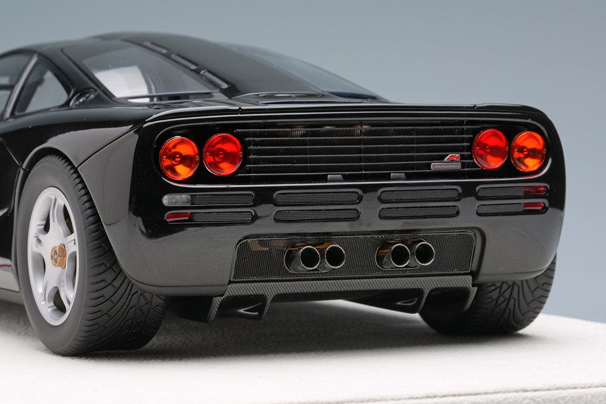 PREORDER Eidolon 1:18 Scale McLaren F1 Road Car 1994 - Jet Black Metallic Model | Collectible Die-Cast Car for Display & Racing Enthusiasts
