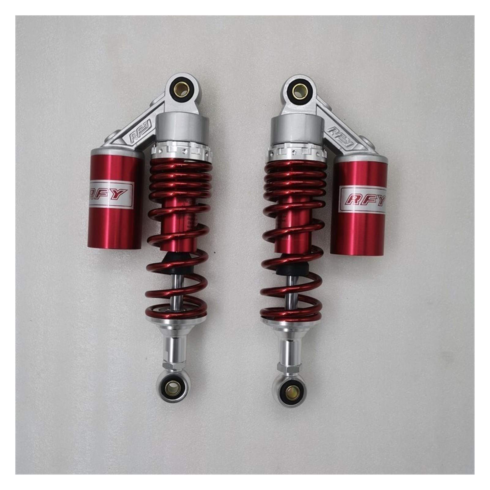 RFY 265mm Motorcycle Rear Shock Absorber - for Yamaha Suzuki - Red - Off-Road & Street Riding