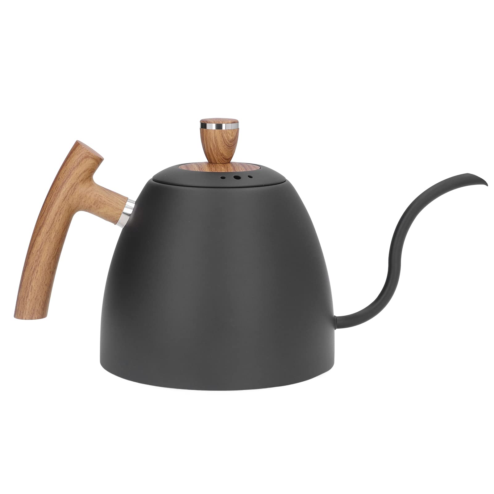 Acouto 800ml Stainless Steel Gooseneck Kettle - Ergonomic Handle, Rust-Proof 304 Stainless Steel, Precision Pouring for Coffee, Tea & Cocktails - Perfect for Home, Office & Bar Use