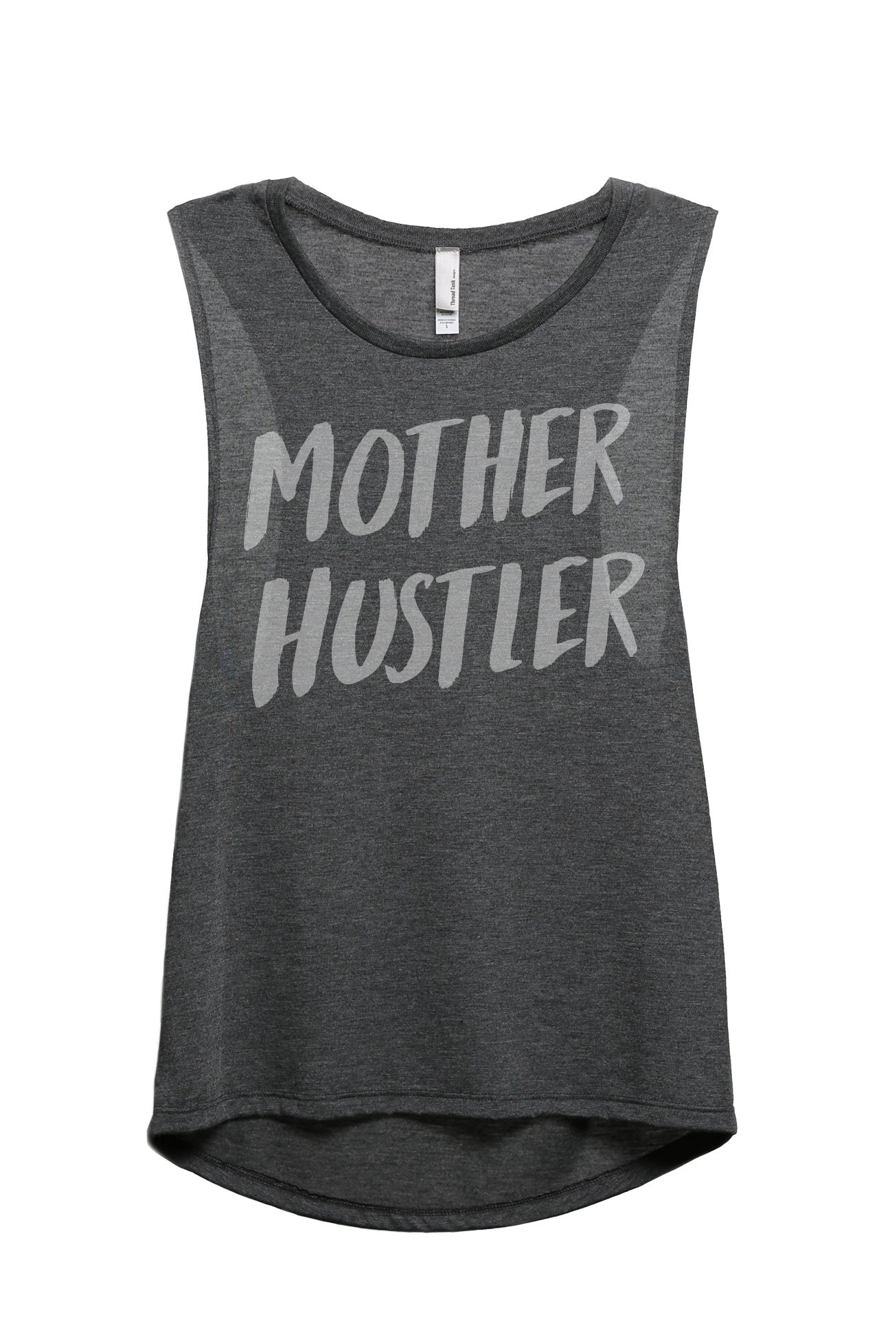 Mother Hustler Women's Sleeveless Muscle Tank Top - Stylish Workout & Casual Wear for Gym, Running & Summer Outfits