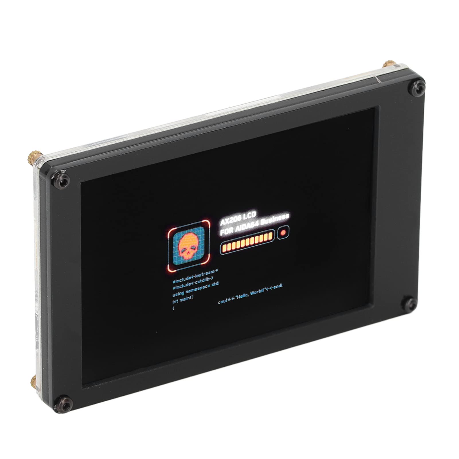 3.5 Inch IPS USB Mini Screen - HD LCD Display Monitor with HDMI for Raspberry Pi, AIDA64 & PC - Perfect for DIY Projects, Gaming & System Monitoring