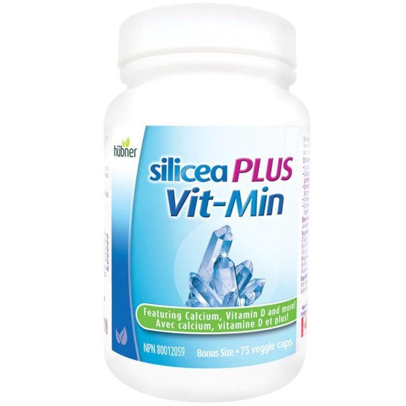 Hübner Silicea Plus Vitamins & Minerals Supplement - 75 Capsules for Hair, Skin, Nails & Joint Support | Daily Beauty & Wellness Boost