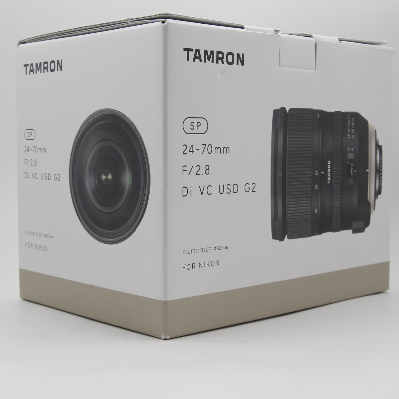 Tamron SP 24-70mm f/2.8 Di VC USD G2 Lens for Nikon F - Excellent Open Box Condition - Perfect for Portrait, Wedding & Event Photography