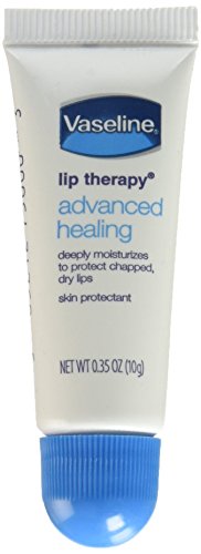 Vaseline Lip Therapy Advanced Petroleum Jelly for Dry Lips - 3 Pack (0.25 oz Each) | Moisturizing Lip Balm for Chapped Lips, Cold Weather & Overnight Care