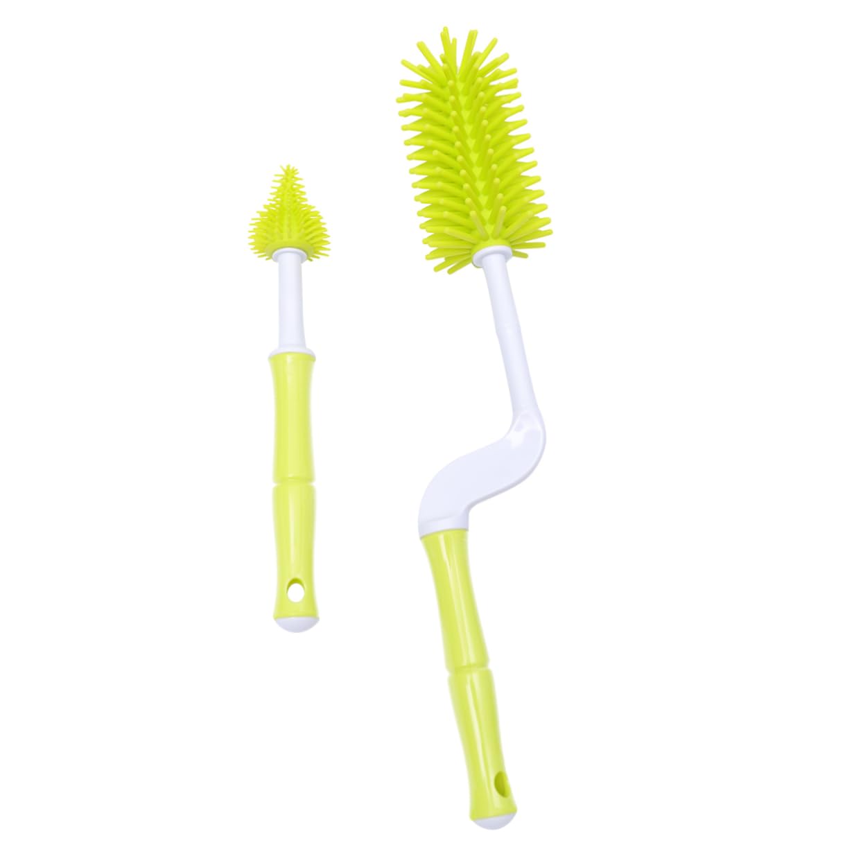 Baby Bottle Brush Set - 3-in-1 Rotating Cleaning Brush for Baby Bottles, Pacifiers & Water Bottles | BPA-Free, Durable & Hygienic | Perfect for Newborn Feeding Essentials & Travel Use