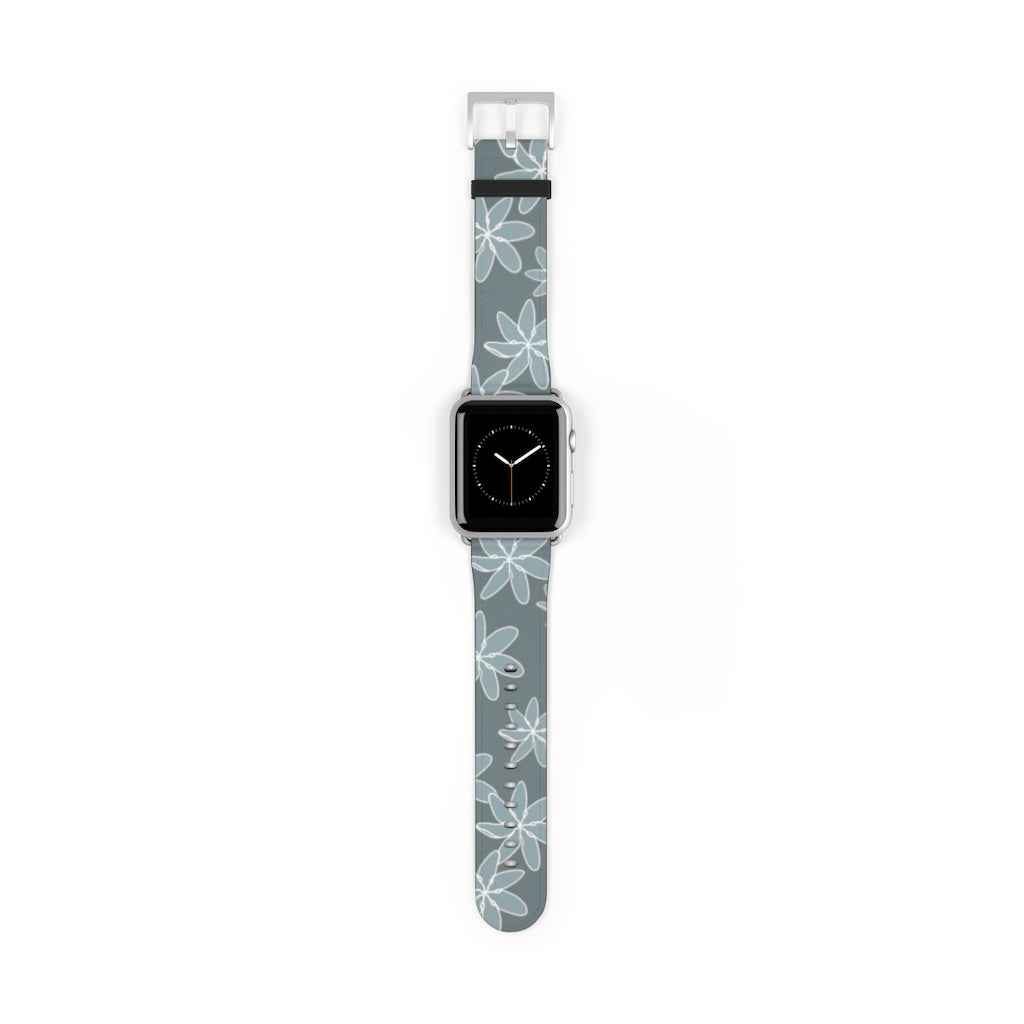 Tiare Polu Apple Watch Band - Premium Soft Silicone Replacement Strap for Apple Watch Series 8/7/6/5/4/3/SE - Comfortable & Durable Sport Loop for Workout, Running, Gym & Everyday Wear