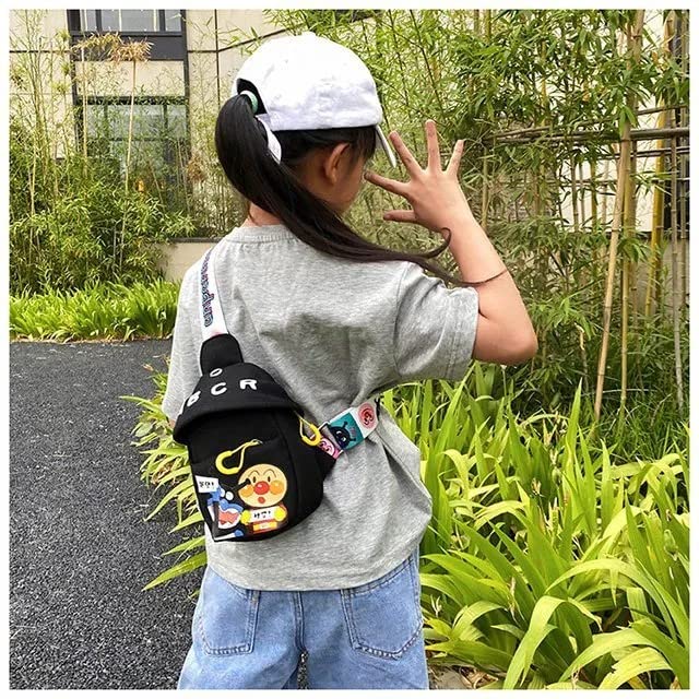 **Cute Cartoon Print Mini Messenger Bag for Kids - Lightweight Phone Pouch & Small Handbag (Mix Colors) - Perfect for School, Travel & Daily Use**