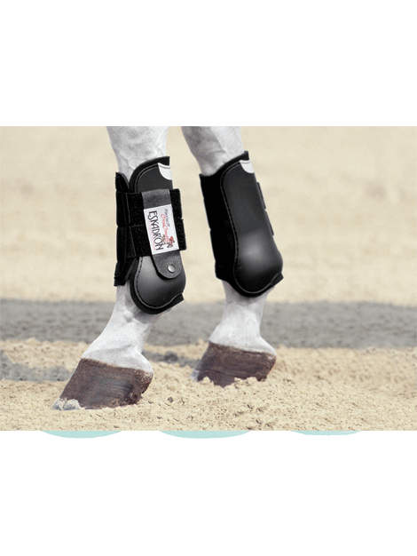 Eskadron Flexisoft Cross Country Boot Front - Horse Riding Boots for Jumping & Eventing - Durable & Comfortable Equestrian Boots for Training & Competition