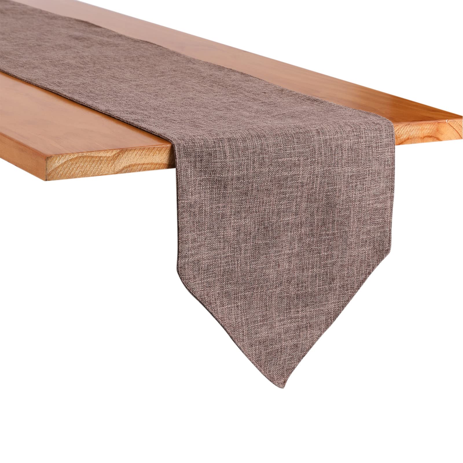 Rustic Burlap Table Runner 12x70 Inch - Farmhouse Decor for Dining & Holidays