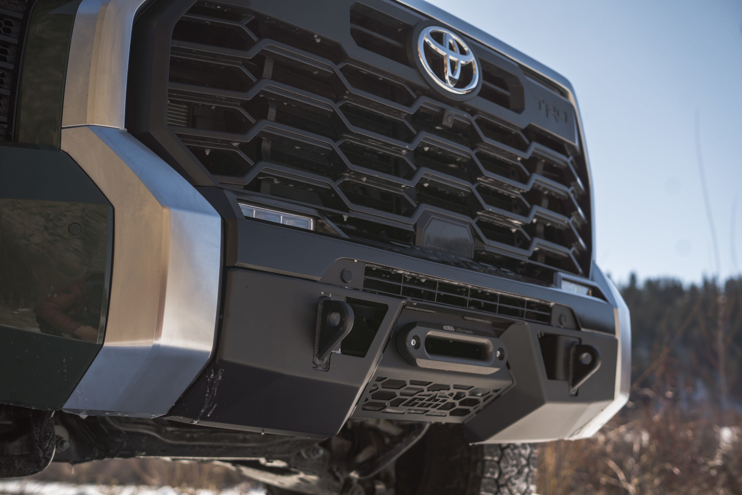 2022-2025 Toyota Tundra CBI Off-Road Covert Series Front Bumper - Heavy Duty Steel Construction for Off-Roading & Truck Protection | Perfect for Trail Riding, Overlanding & Adventure Vehicles