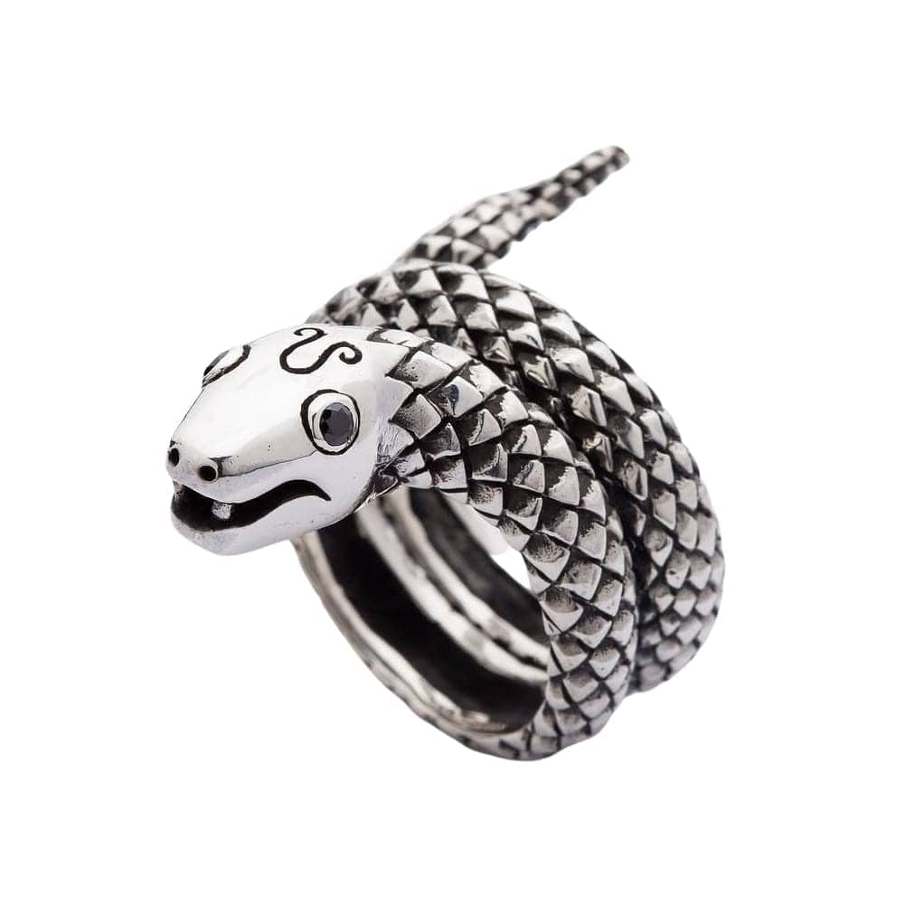 925 Sterling Silver Snake Ring for Women - Elegant & Hypoallergenic Jewelry for Everyday Wear, Parties & Gifts