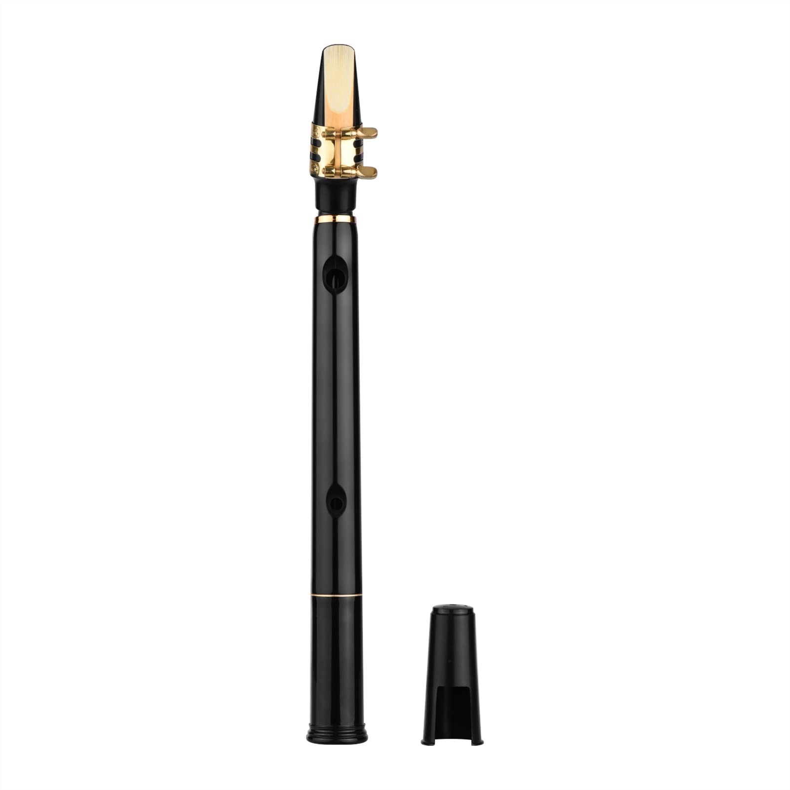 Professional ABS Mini Pocket Saxophone - C Key Woodwind Instrument with 10 Reeds, Mouthpiece & Carrying Bag | Portable Sax for Travel, Practice & Street Performance