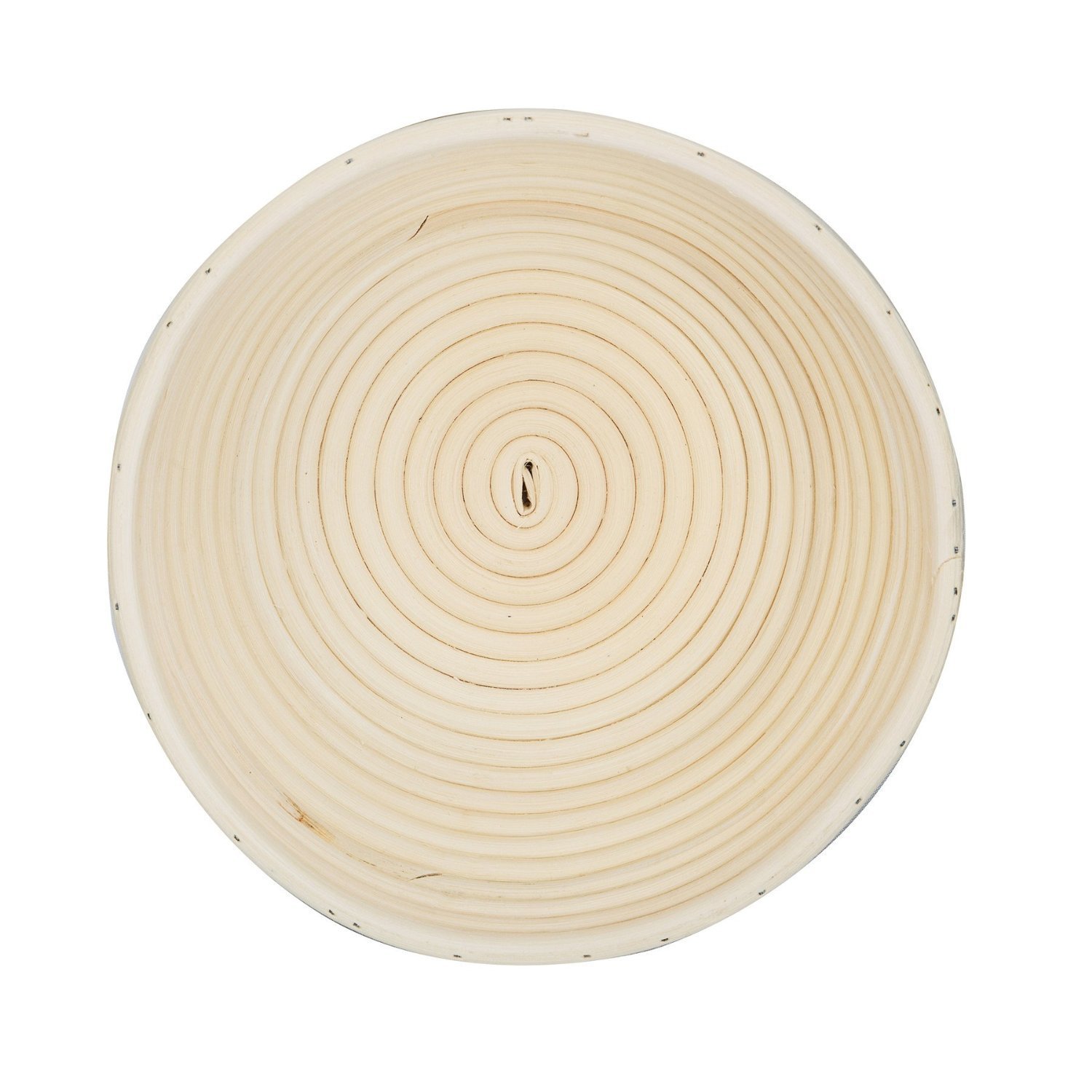 EOOCVT 7 Inch Round Banneton Bread Proofing Basket - Handmade Rattan Brotform with Linen Liner for Artisan Sourdough, French Bread (18x9cm) | Perfect for Home Baking, Bread Making & Dough Rising