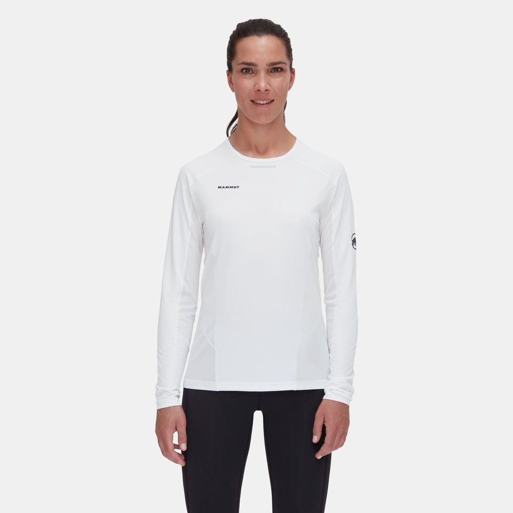 Mammut Women's Aenergy FL Long Sleeve Hiking Shirt - Moisture Wicking & Breathable Activewear for Outdoor Adventures & Trail Running