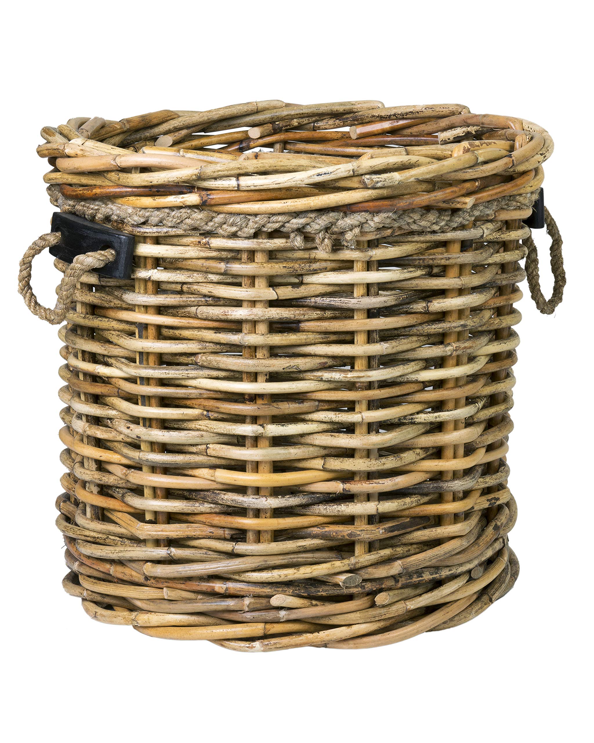 East at Main Rosie Woven Basket Set - Natural Brown Storage Baskets for Home Organization | Perfect for Living Room, Bedroom & Bathroom Decor