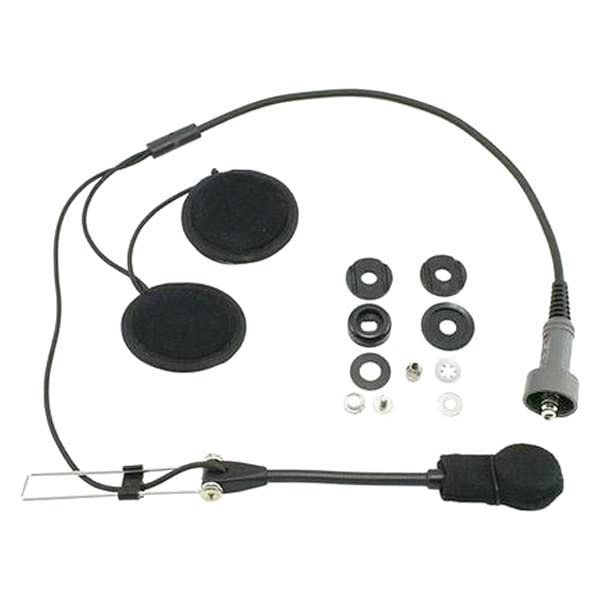 Trax Open Face Helmet Wiring Kit - Motorcycle Bluetooth Headset Installation Accessories for Safe & Easy Communication - Perfect for Riders, Commuters, and Touring Enthusiasts