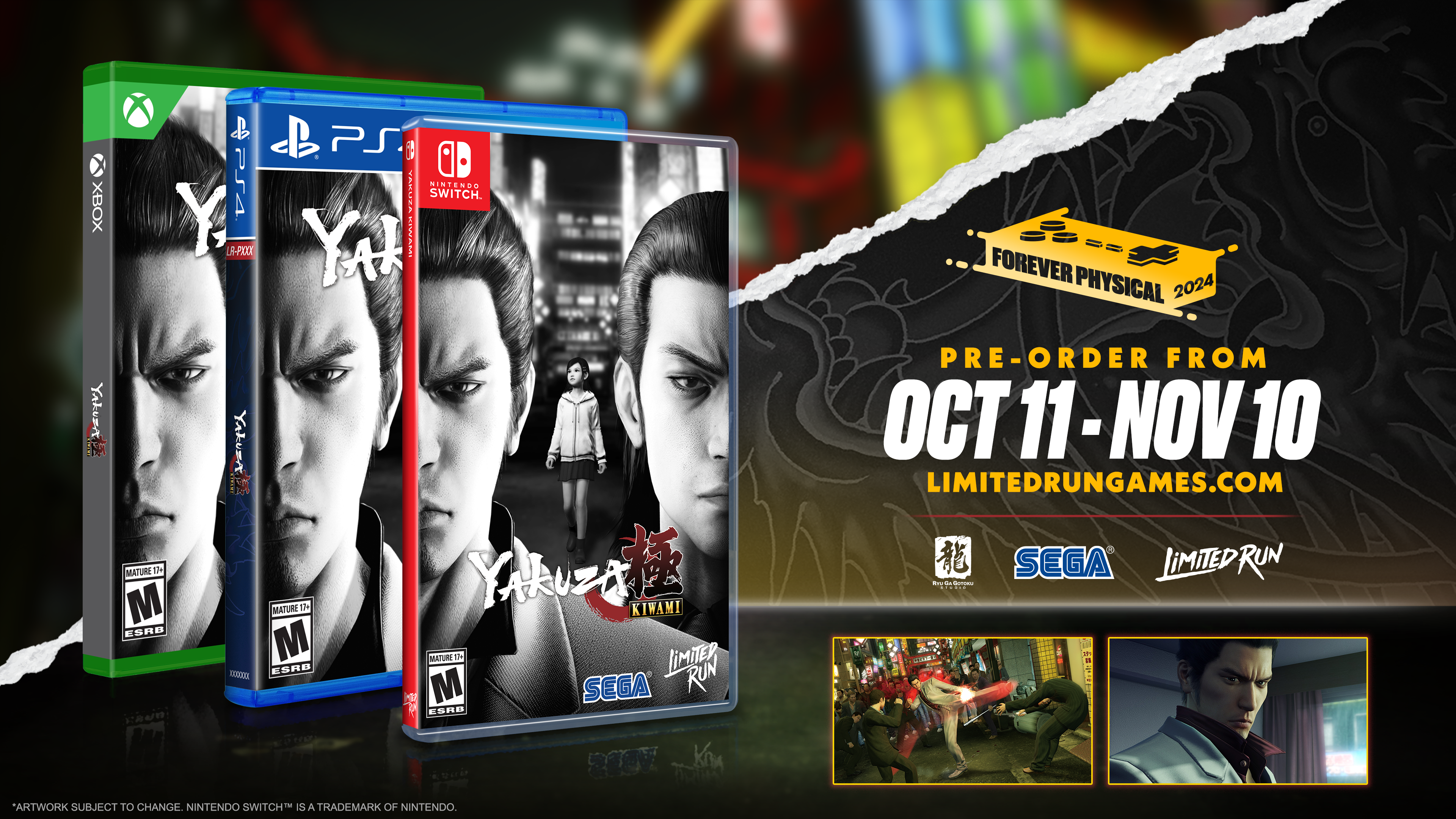 Yakuza Kiwami Standard Edition - Nintendo Switch, PS4, Xbox One | Action-Adventure Game for Adults | Perfect for Home Gaming & Gift Giving