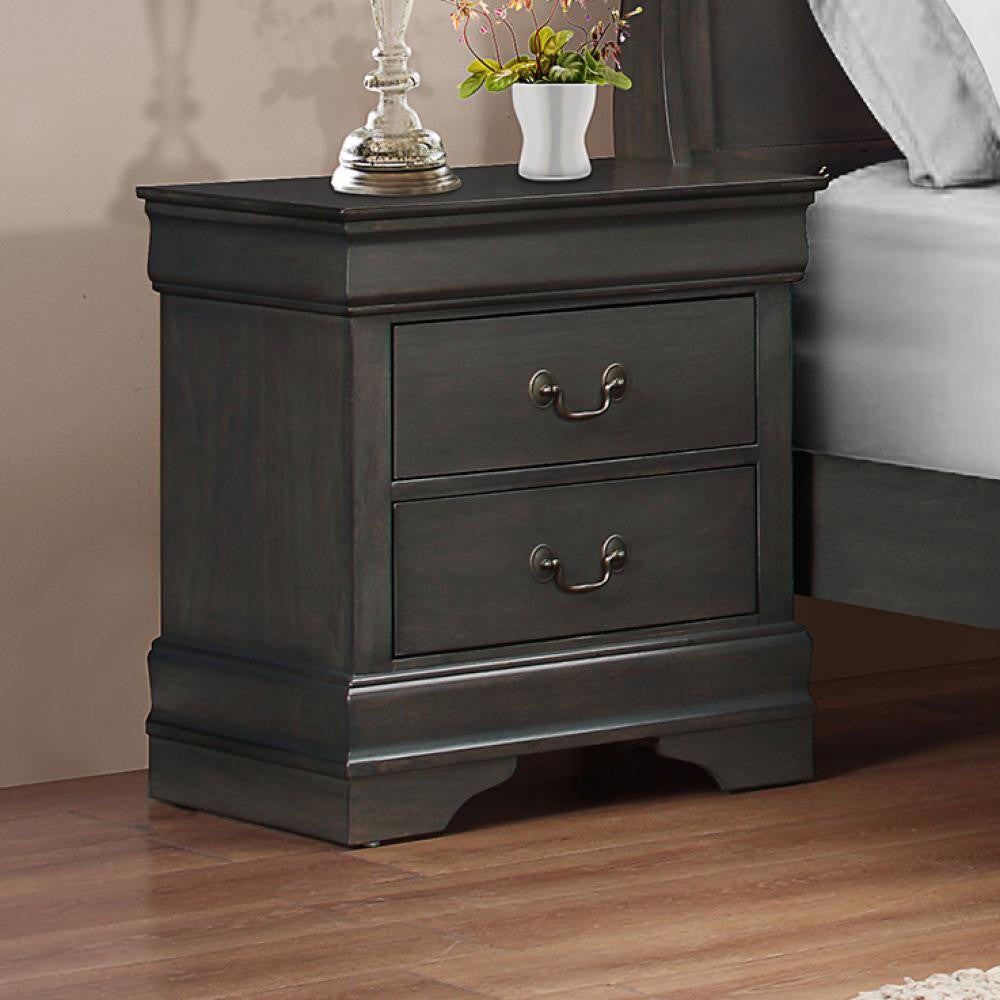 Modern White Nightstand with Drawer - Stylish Bedside Table for Bedroom, Living Room, or Office - Perfect for Storage and Home Decor