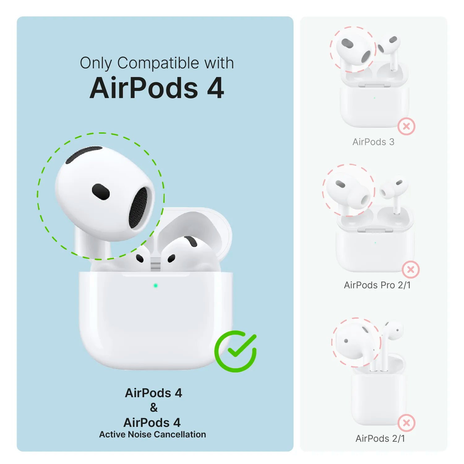 Apple AirPods (4th Generation) with Waterproof Case & Carabiner Clip - Wireless Earbuds for Running, Gym, Travel & Outdoor Activities