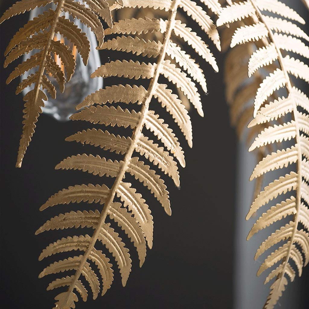 Golden Metal Palm Tree Table Lamp - 3 Light Desk Lamp for Living Room, Energy-Saving Decorative Lighting, 31.5 Inches - Perfect for Tropical Home Decor, Bedroom Nightstand, or Office Desk Ambience