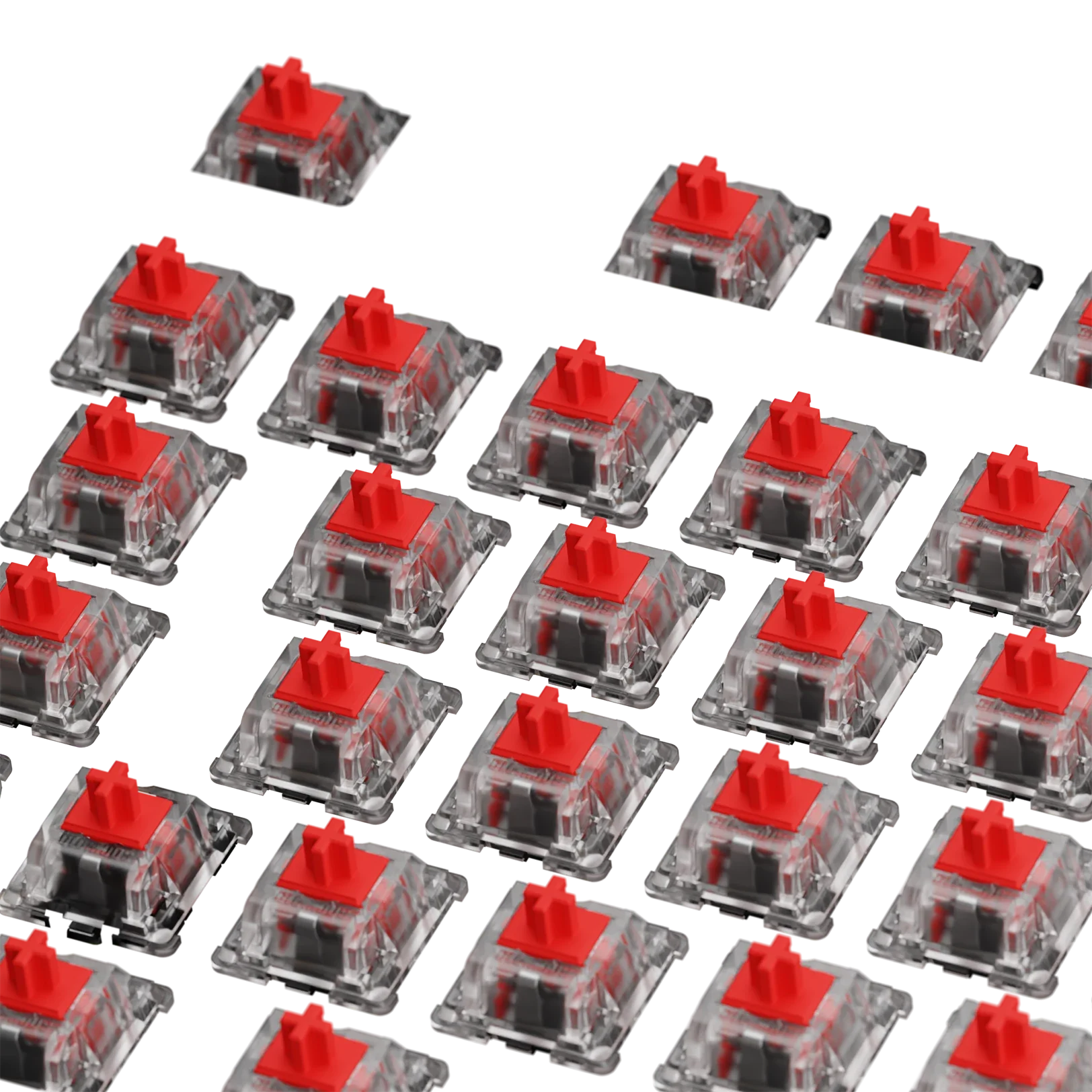 Glorious Fox Standard MX 100 ISO Mechanical Keyboard Switches - Perfect for Gaming, Typing & Custom Keyboard Builds