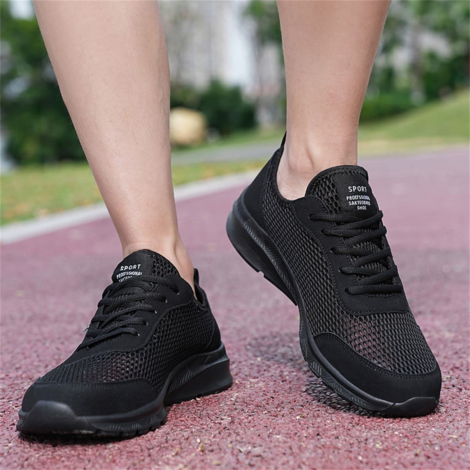 Men's Lightweight Breathable Running Shoes - Outdoor Sports Tennis & Hiking Sneakers for Trekking, Walking & Gym Workouts | Comfortable Athletic Shoes for Men