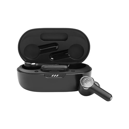 JBL Quantum TWS True Wireless Noise Cancelling Gaming Earbuds - Black (Renewed) | Bluetooth Earbuds for PC, PS5, Mobile Gaming & Music | Low Latency, Immersive Sound