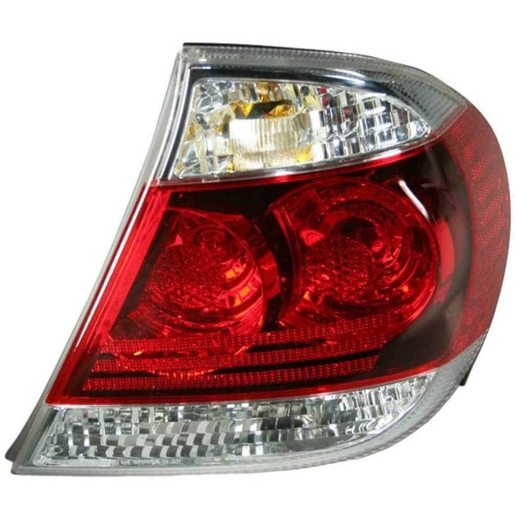 2005-2006 Toyota Camry SE Rear Tail Lights Pair - Driver & Passenger Side (Part# TO2800156 TO2801156) | Perfect Replacement for 8156006230, 81550-06220, 81551-33420 | Enhance Nighttime Visibility & Safety