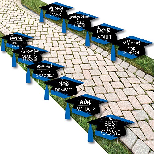 Blue Grad - Yard Sign