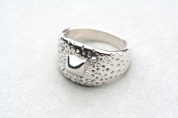 Holy Pyramid Ring - Sterling Silver 925 Spiritual Jewelry for Women & Men - Perfect for Meditation, Yoga & Boho Fashion