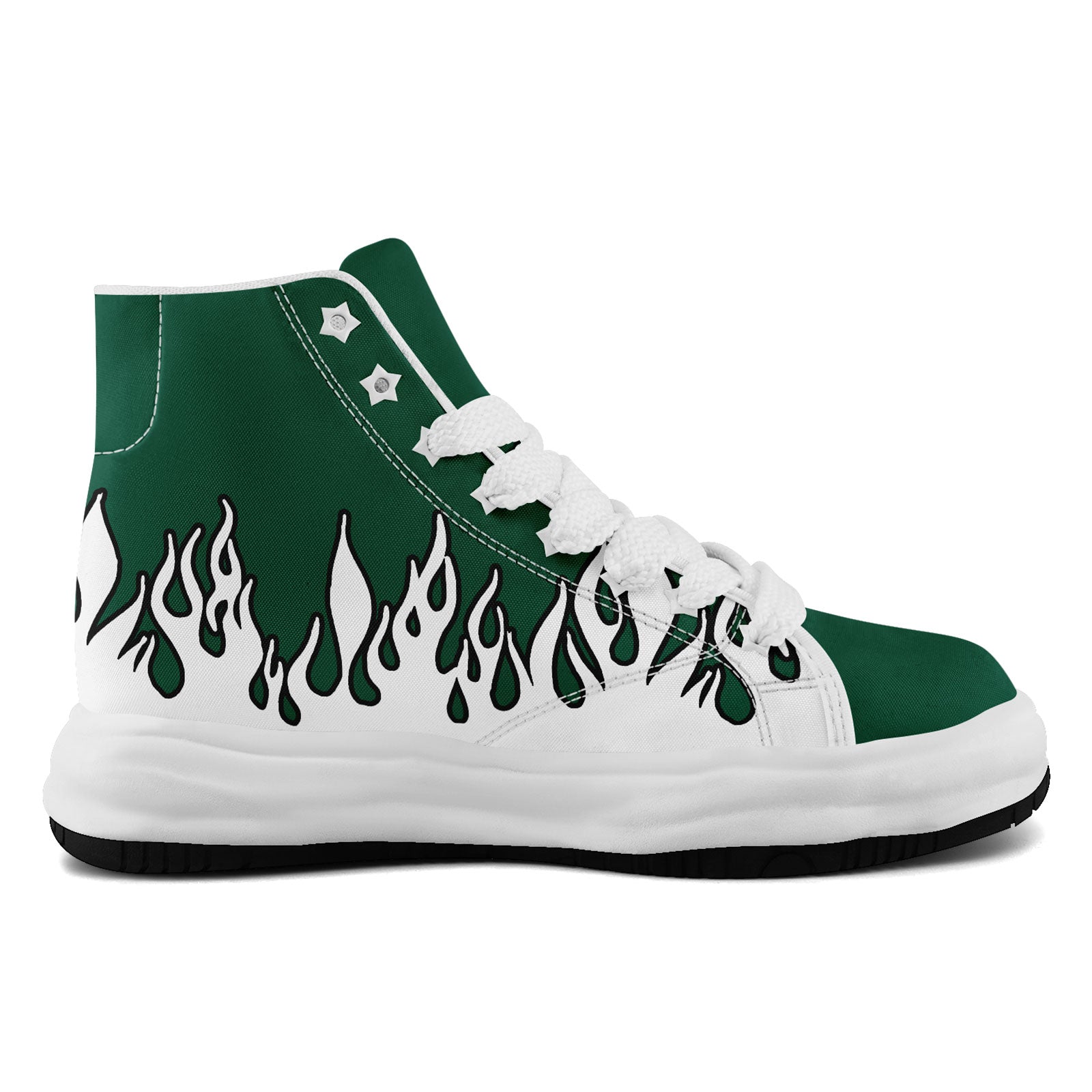 Custom Green & White New York Football Jersey with Firesoul Sports Shoes - Personalized Combo Set for Fans | Game Day Outfit, Team Spirit Wear, Sports Enthusiast Gift