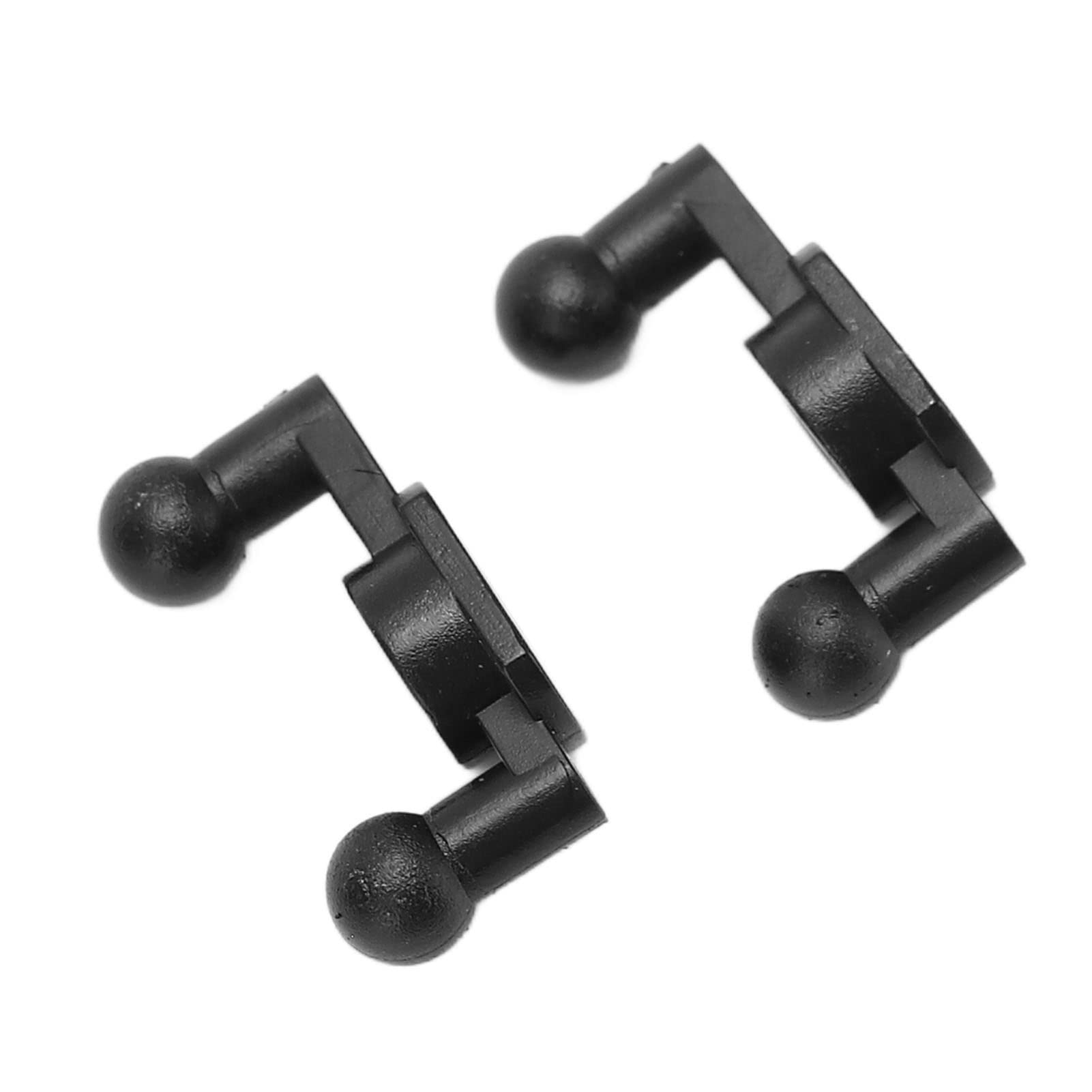 Verdant Touch PlasticRC - RC Helicopter Airplane Connector Buckle, Spare Parts for Wltoys V912, 2pcs Black Plastic RC Accessories | Perfect for RC Helicopter Repair & DIY Upgrades