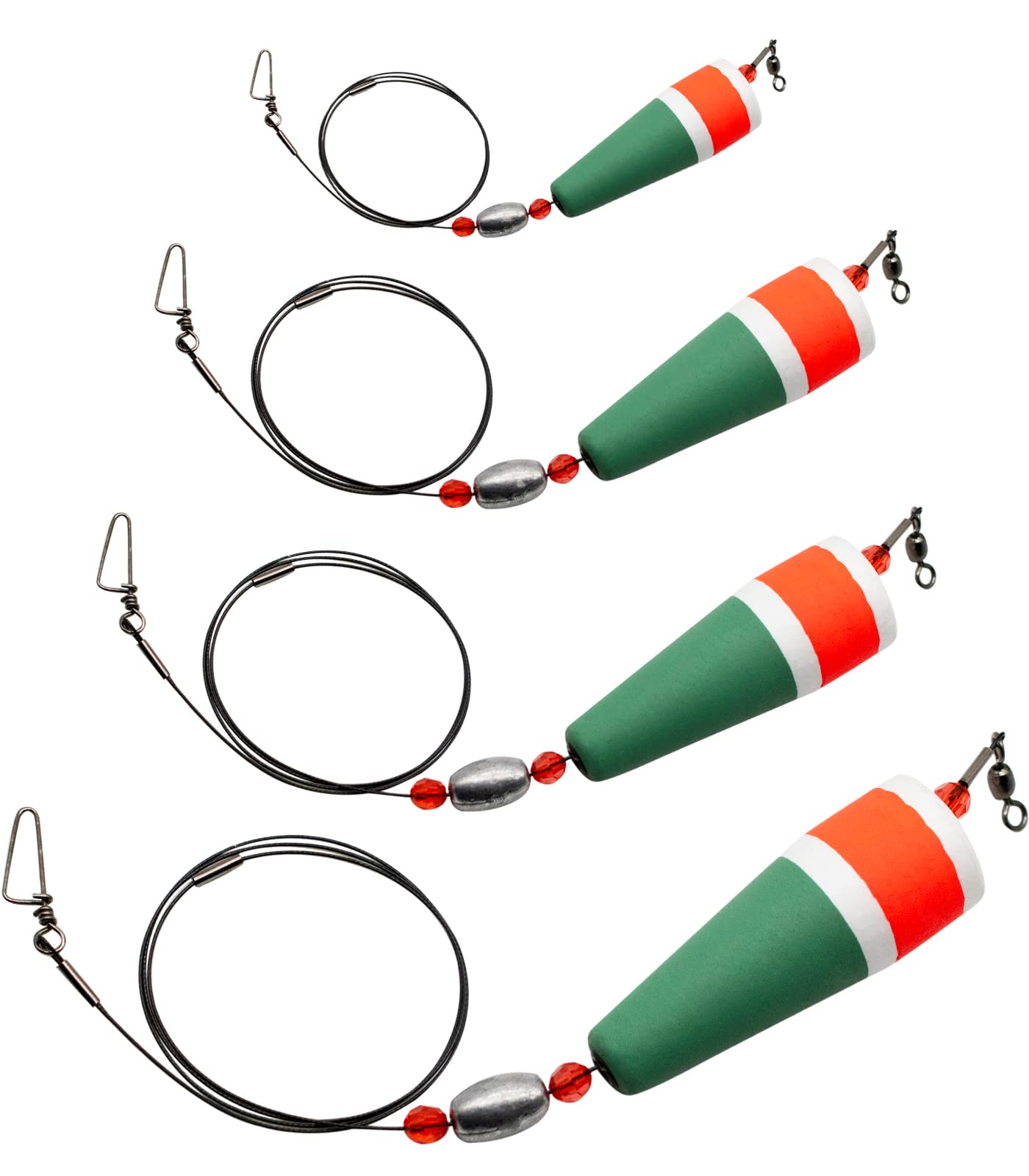 BUBBLE FISHING Popping Corks for Saltwater Fishing - Top Water Lures for Redfish, Trout & Snook - Perfect for Inshore & Surf Fishing