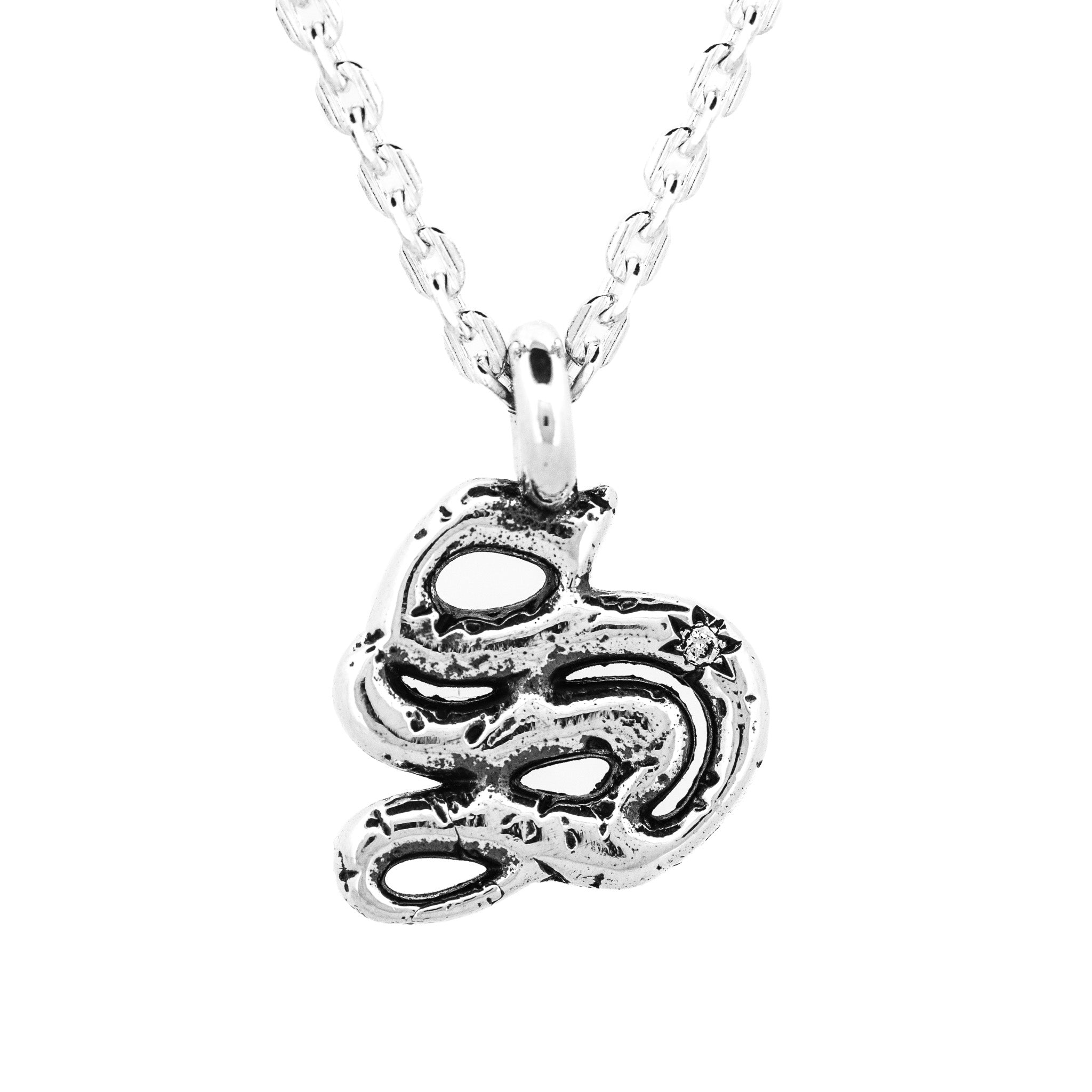 Alphabet Letter Necklace - Sterling Silver Pendant Jewelry for Women - Perfect Gift for Birthday, Anniversary & Everyday Wear