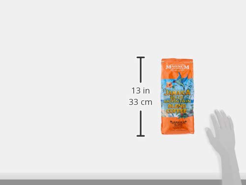 Premium Magnum Jamaica Blue Mountain Coffee Blend - 2lbs Whole Bean (4 Pack) - Gourmet Coffee for Home Brewing, Office & Special Occasions