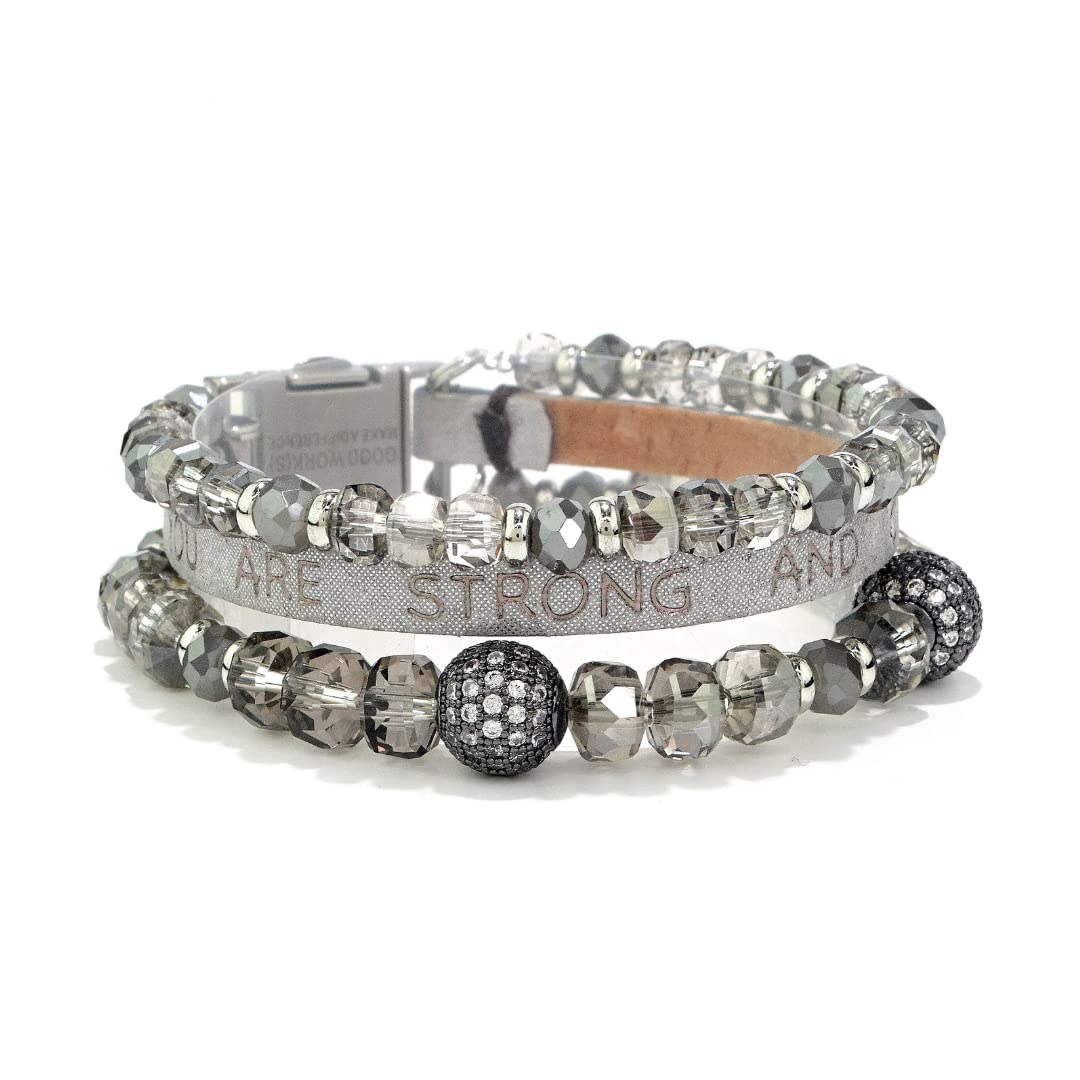 Strong Leather Magnetic Bracelet - Rose Gold for Daily Inspiration
