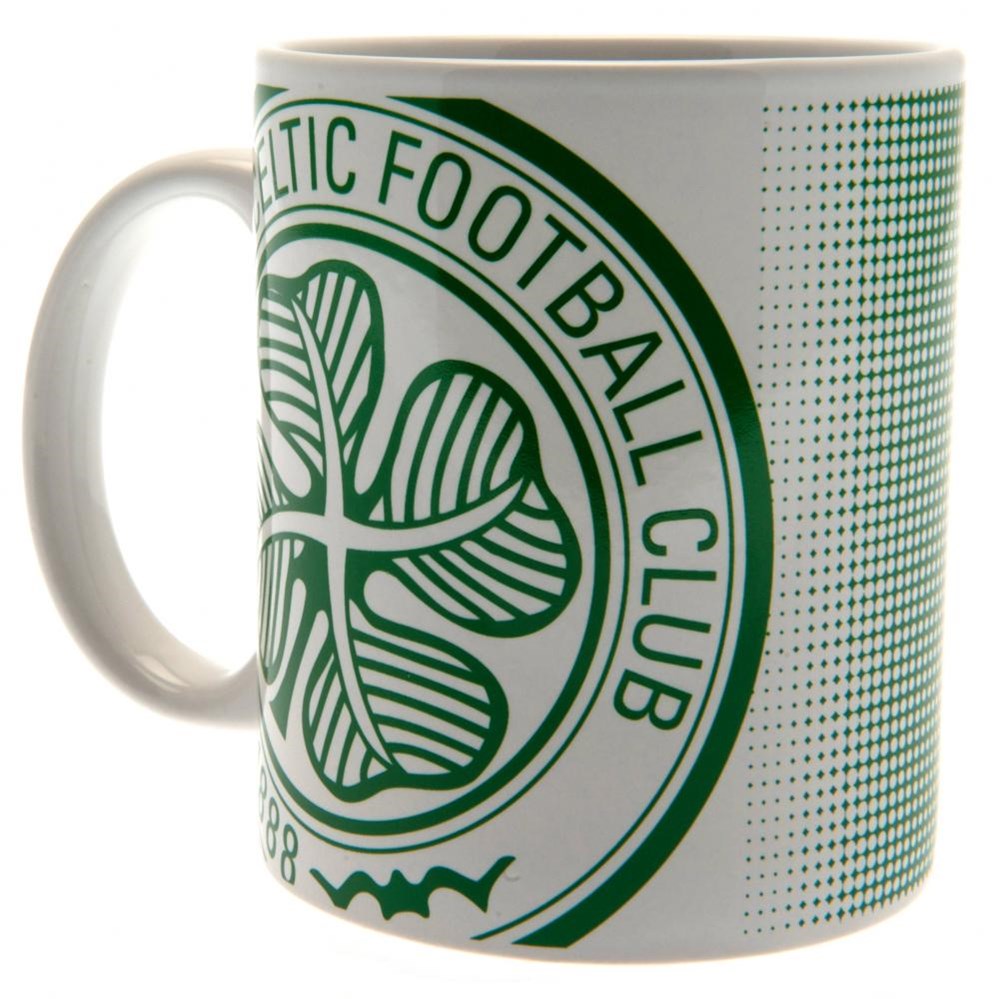 Celtic Halftone Coffee Mug - 15oz Ceramic Cup with Unique Design for Tea, Coffee & Hot Drinks - Perfect for Home, Office & Gifts