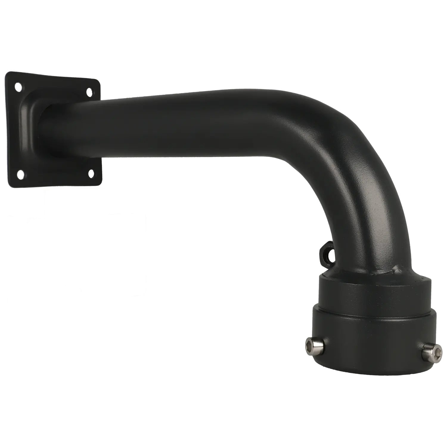 Heavy Duty PTZ Camera Arm - Dark Gray, Galvanized Steel for Security & Surveillance Systems - Perfect for Outdoor CCTV, Live Streaming & Video Monitoring