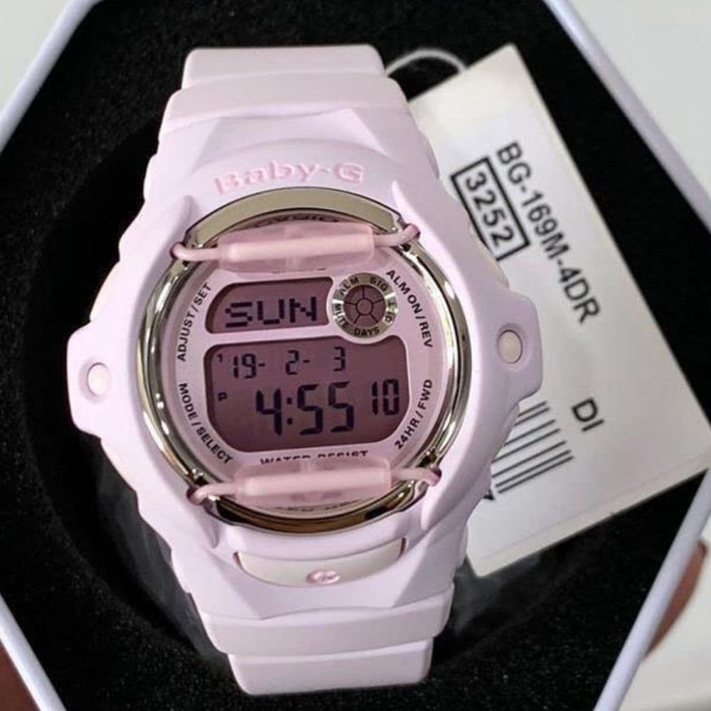 CASIO BABY-G BG-169M-4DR Digital Sport Watch for Women - Shock Resistant, Water Resistant, LED Light - Perfect for Running, Swimming & Outdoor Activities