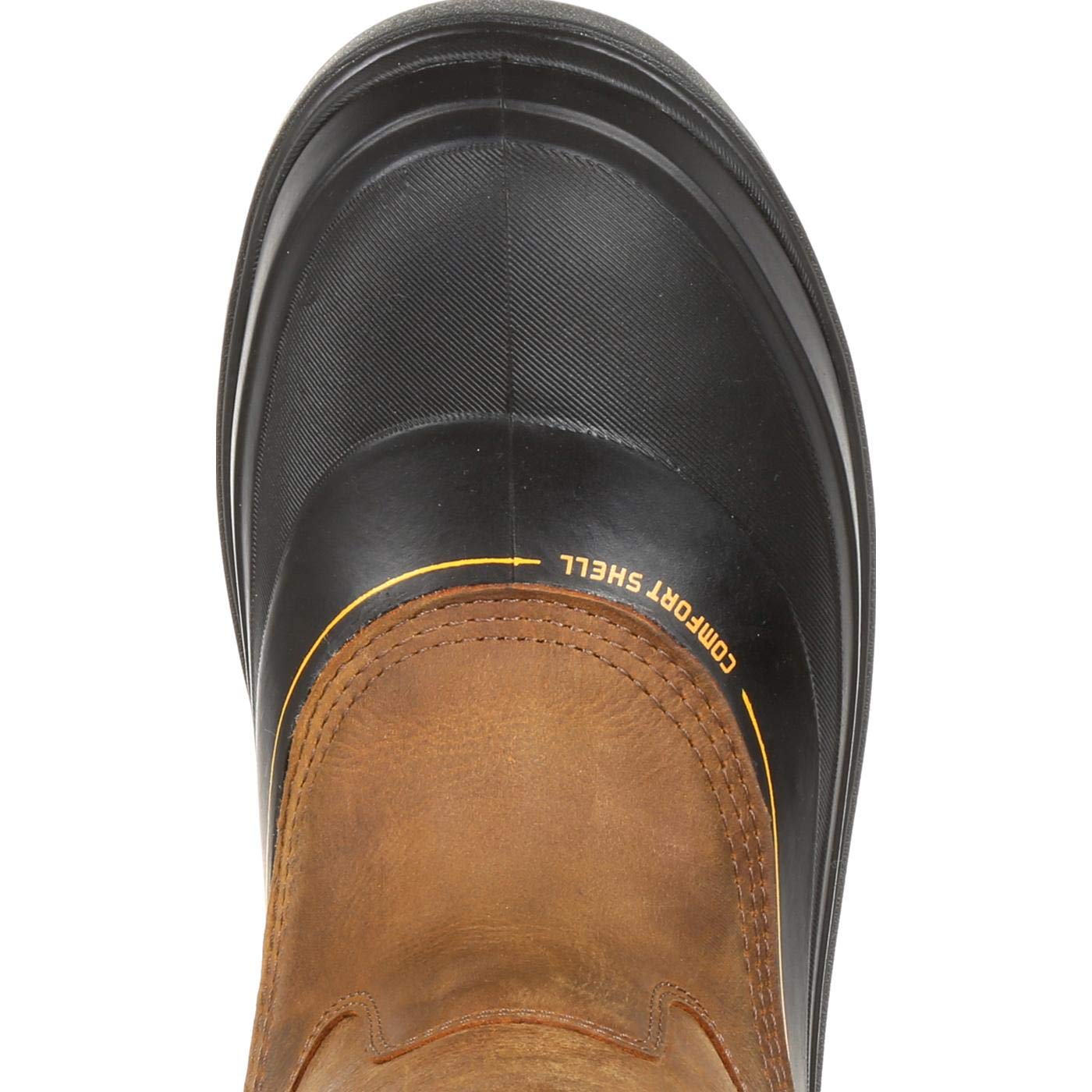 Georgia Boot Men's Muddog Waterproof Steel Toe Work Boots - Heavy Duty Slip Resistant Construction for Construction, Farming & Outdoor Work