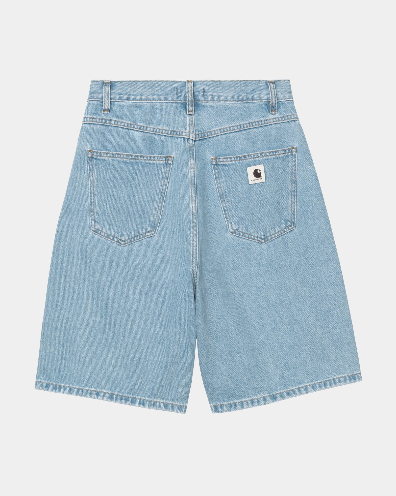 Women's Brandon Short - Blue Stone Bleached Denim Shorts | Casual Summer Outfit & Beach Wear