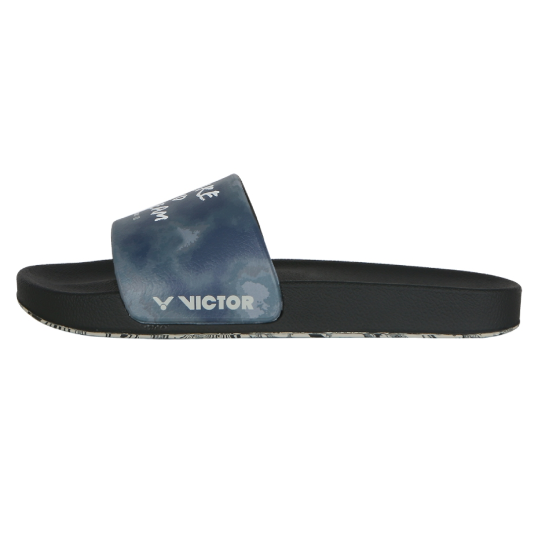 Victor 007LZJ BC Sandals for Men - Breathable Blueprint/Black Outdoor Walking Shoes - Perfect for Beach, Poolside & Summer Vacation Activities