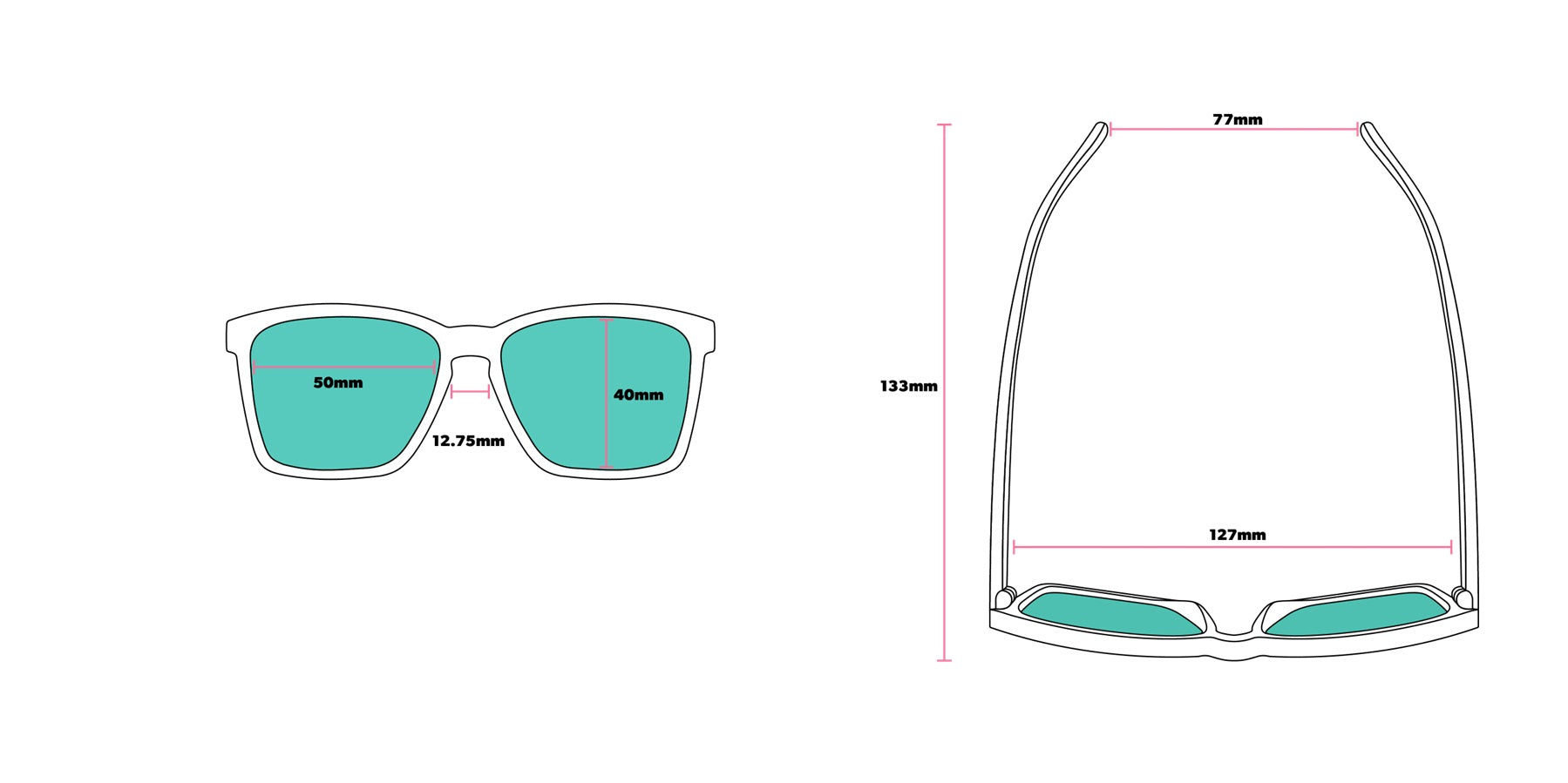 Goodr Shrimpin' Ain't Easy Polarized Sunglasses - Stylish UV Protection for Running, Fishing & Outdoor Activities