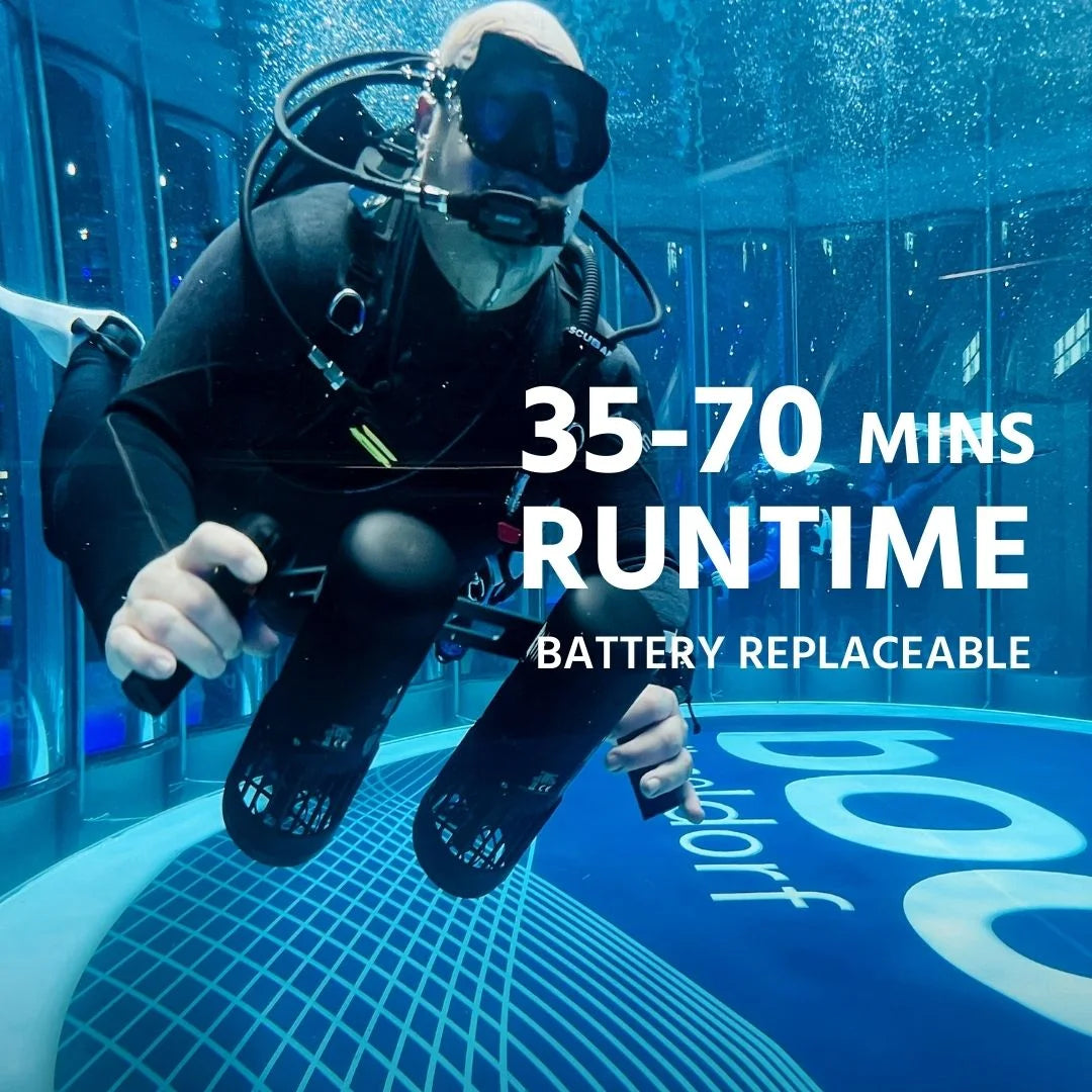 Lefeet S1 Pro Electric Underwater Scooter - Portable Diving Gear for Snorkeling & Scuba Adventures - Perfect for Ocean Exploration & Underwater Photography